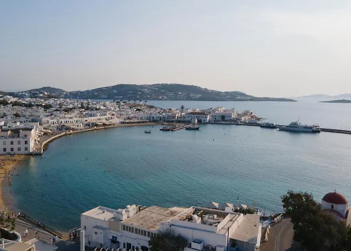 Simple House Mykonos Sunset
